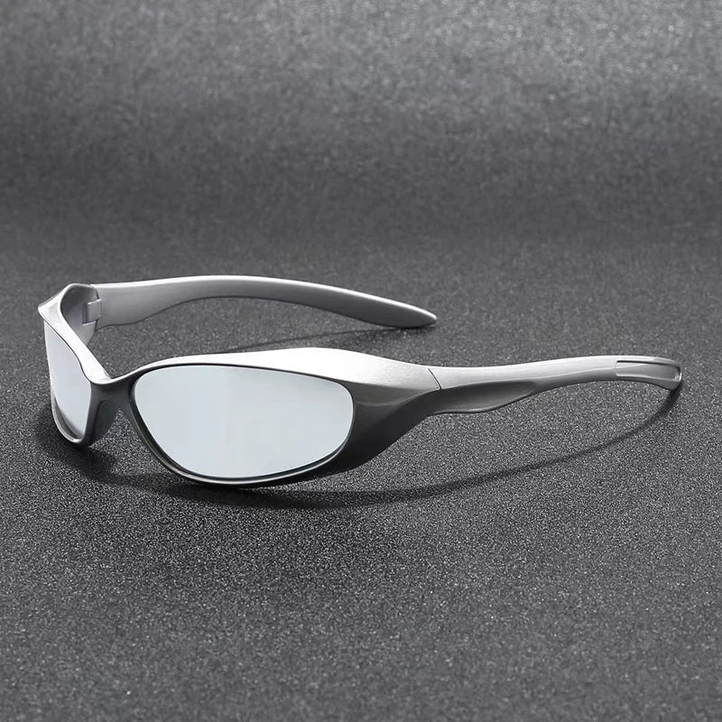 New Y2K Sunglasses for Men and Women Sports Cycling Glasses Women Trendy Street Photography Sunglasses Men Fashion Shades