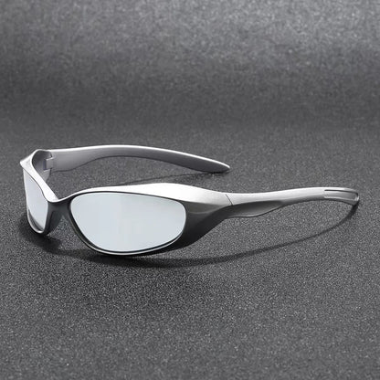 New Y2K Sunglasses for Men and Women Sports Cycling Glasses Women Trendy Street Photography Sunglasses Men Fashion Shades