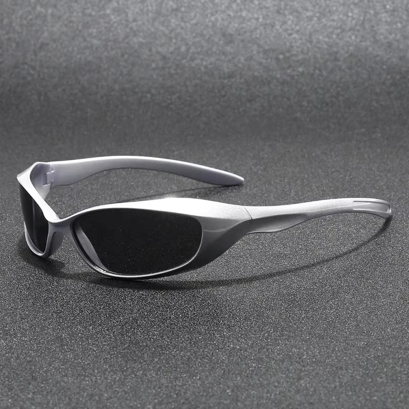 New Y2K Sunglasses for Men and Women Sports Cycling Glasses Women Trendy Street Photography Sunglasses Men Fashion Shades