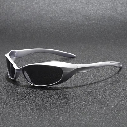 New Y2K Sunglasses for Men and Women Sports Cycling Glasses Women Trendy Street Photography Sunglasses Men Fashion Shades