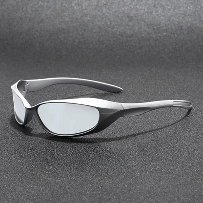 New Y2K Sunglasses for Men and Women Sports Cycling Glasses Women Trendy Street Photography Sunglasses Men Fashion Shades