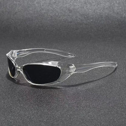 New Y2K Sunglasses for Men and Women Sports Cycling Glasses Women Trendy Street Photography Sunglasses Men Fashion Shades