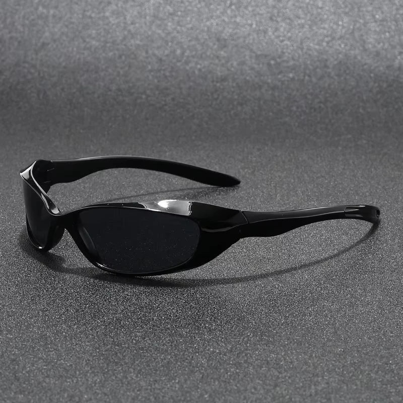 New Y2K Sunglasses for Men and Women Sports Cycling Glasses Women Trendy Street Photography Sunglasses Men Fashion Shades