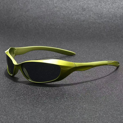 New Y2K Sunglasses for Men and Women Sports Cycling Glasses Women Trendy Street Photography Sunglasses Men Fashion Shades