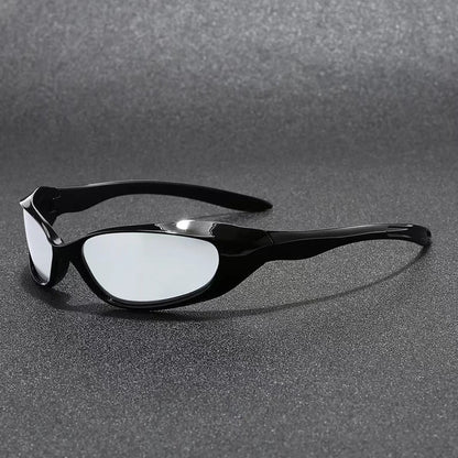 New Y2K Sunglasses for Men and Women Sports Cycling Glasses Women Trendy Street Photography Sunglasses Men Fashion Shades